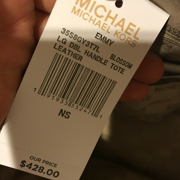 NWT! Michael Kors Large Handle Tote - Picture 5 of 8